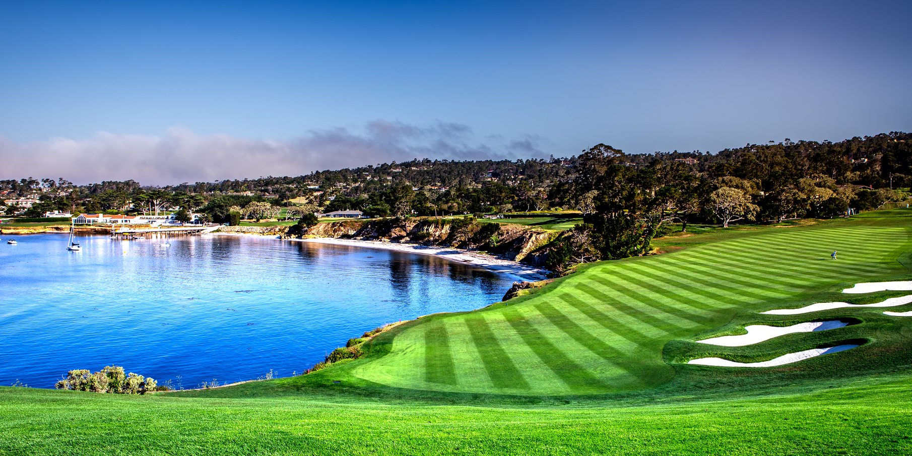 Pebble Beach golf course, Monterey, California, usa
