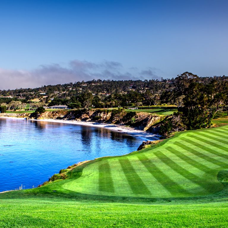 Pebble Beach golf course, Monterey, California, usa